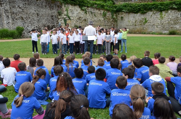 Les écoliers saumurois donnent le la de la Fête de la musique 2013